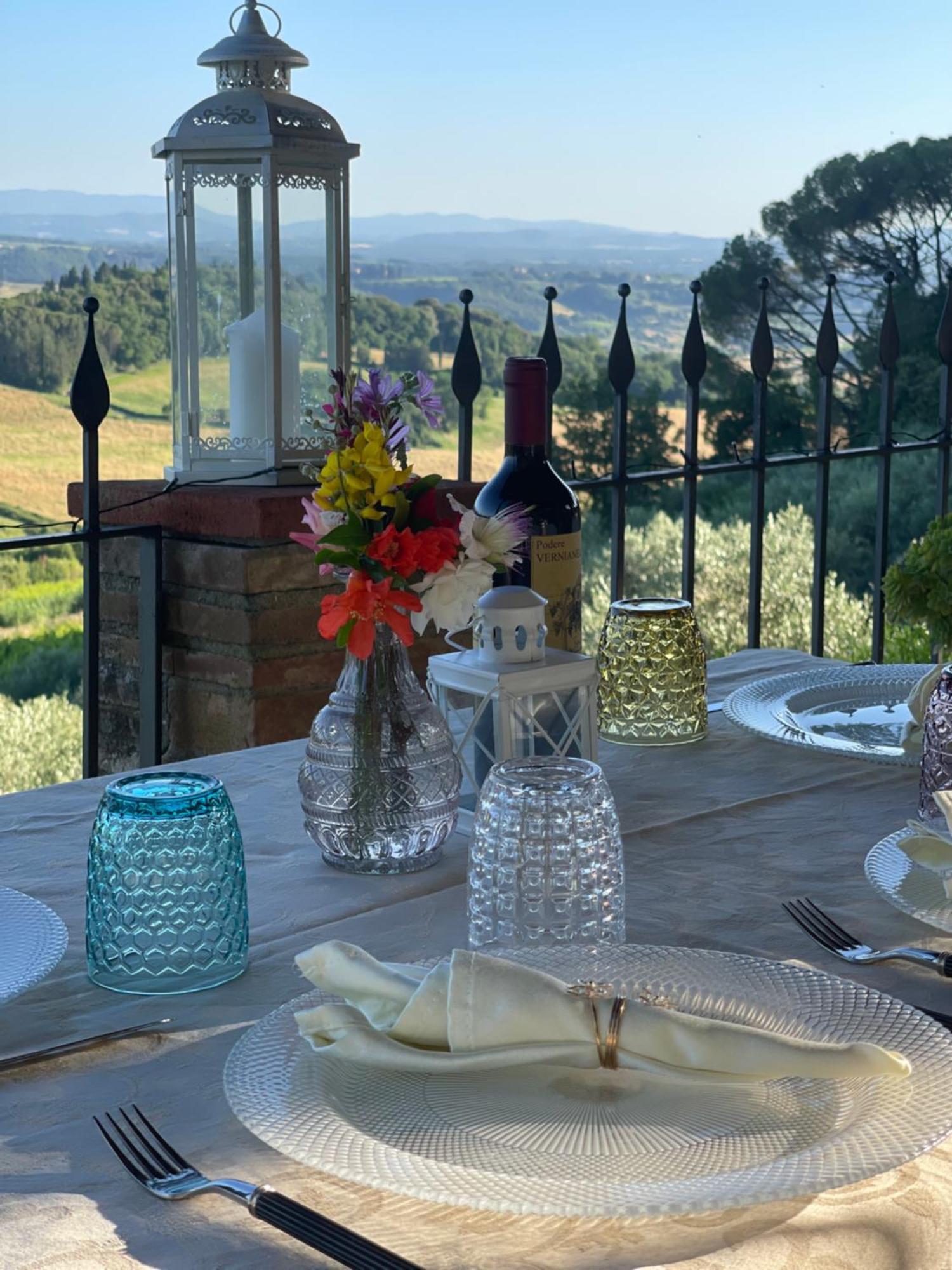Agriturismo Vernianello Poggibonsi Bagian luar foto